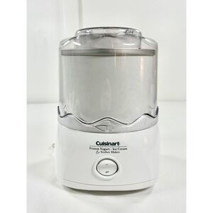 Cuisinart ICE-20 Automatic 1.5qt Ice Cream Frozen Yogurt Sorbet Maker White